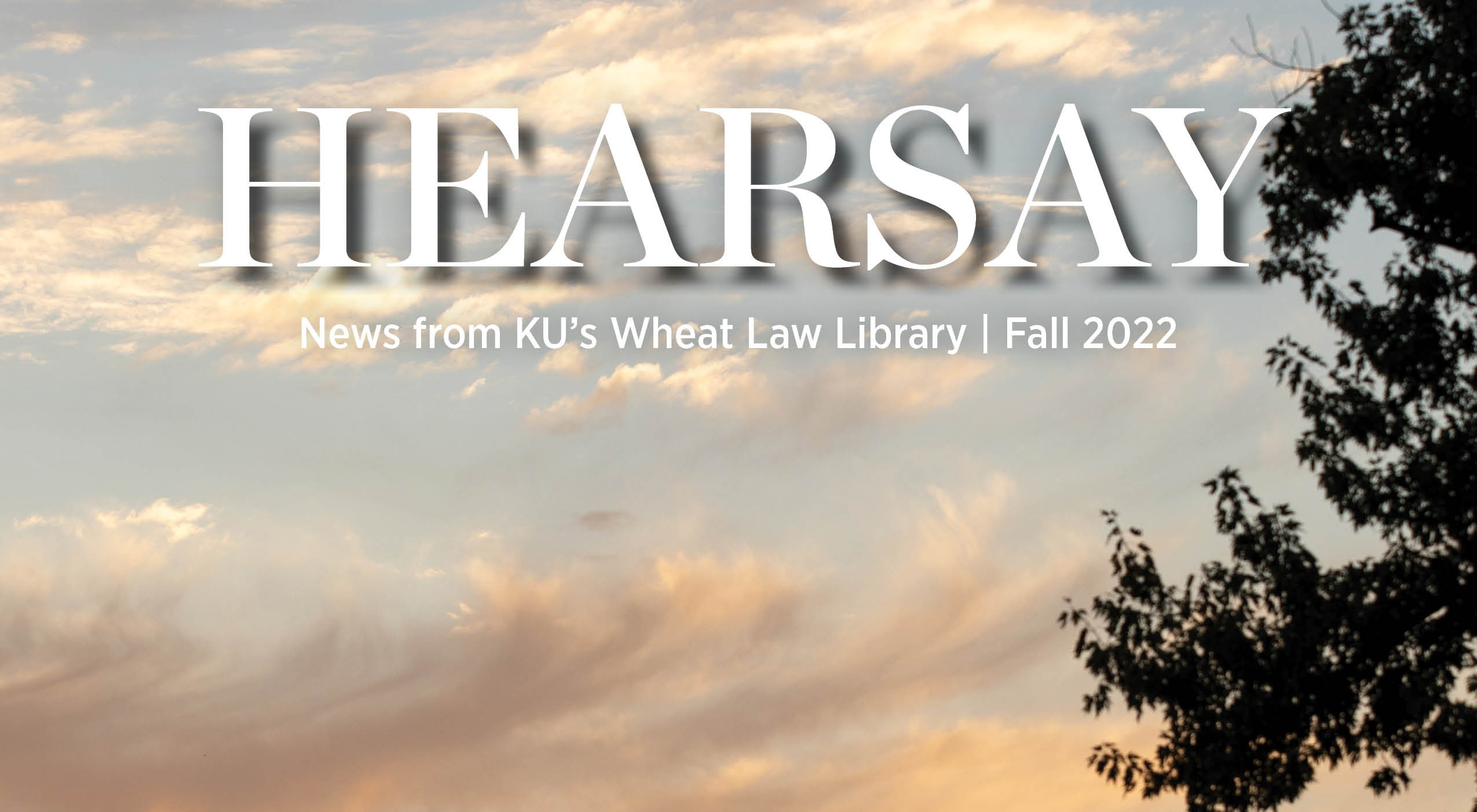 Cover of Fall 2022 Hearsay