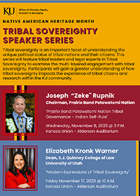 Tribal Sovereignty · heritage