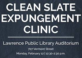 Clean Slate Expungement Clinic