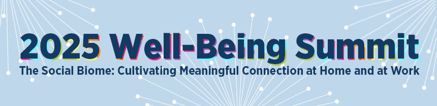 2025 Well-Being Summit Event Header