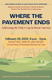 Law Journal Symposium poster