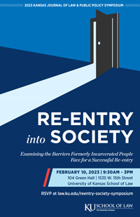 Re-Entry into Society Symposium poster