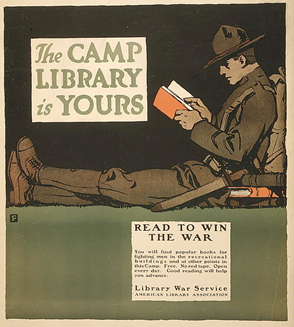 The camp library is yours poster